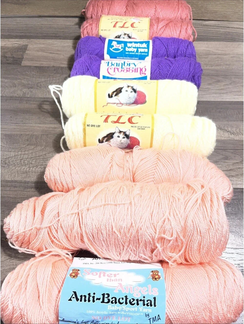 Yarn Skeins For Crafting Knitting Multiple Colors & Brands